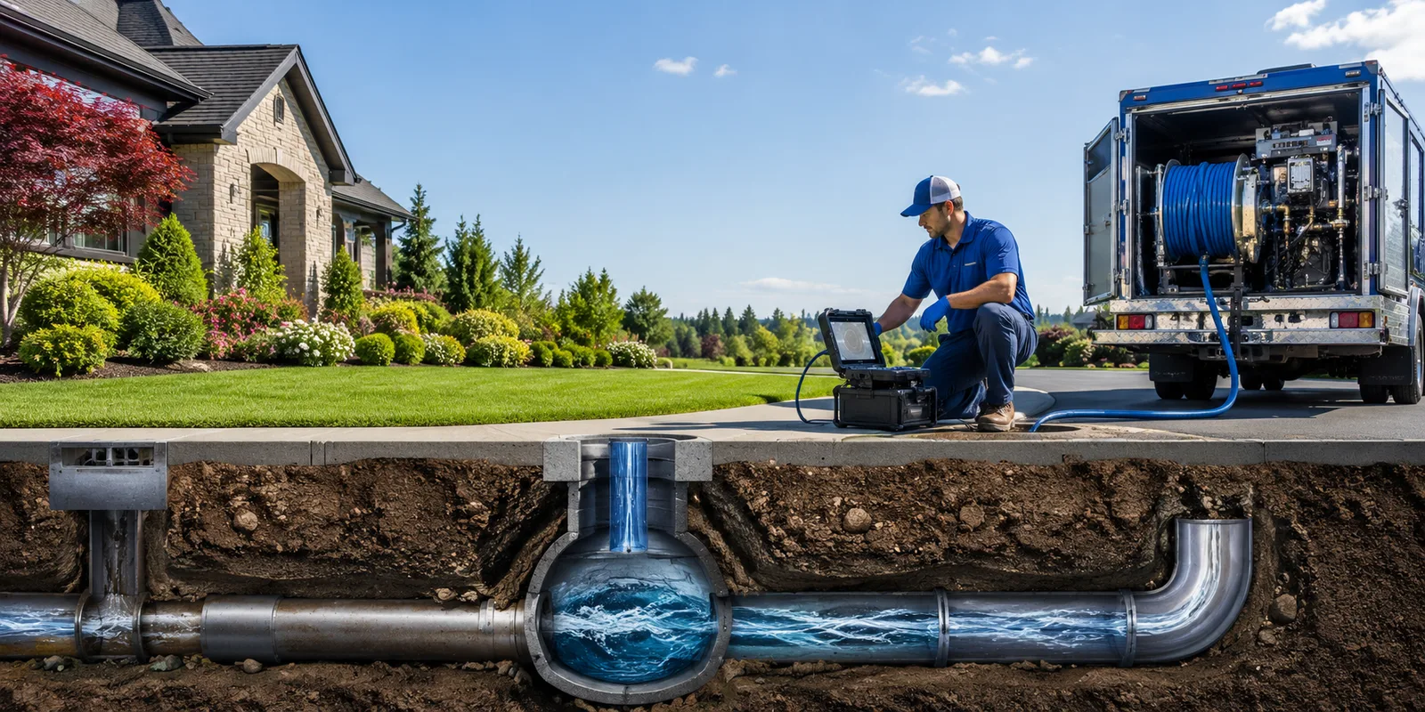 Drainage restoration information for Fraziers Bottom, WV